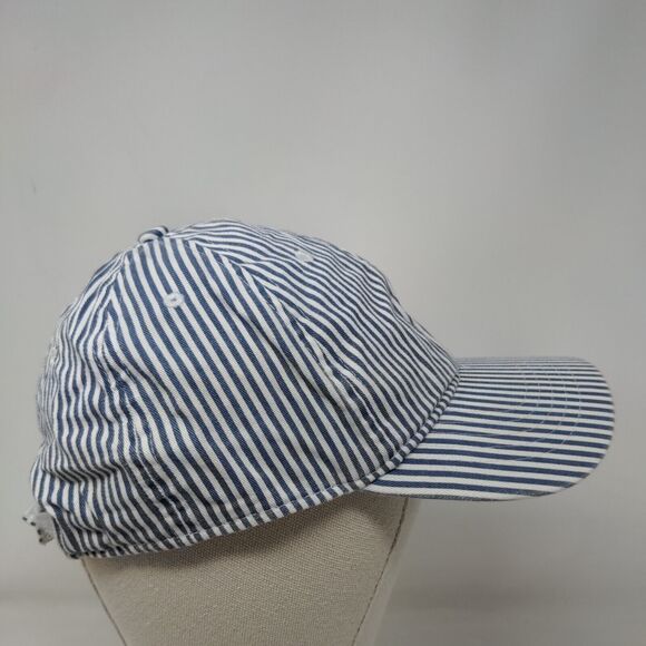 Unbranded Strapback Hat Multicolor Striped Adjustable 6 Panel Blank - Picture 4 of 7